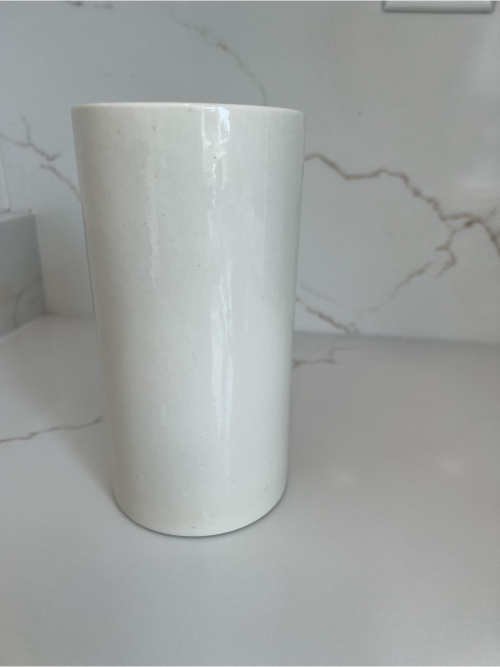 Vintage Haeger Mid Century Ceramic Cylinder Vase